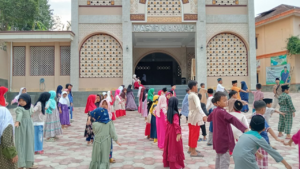 Jumat Ceria! Gerakan Sehat Dalam Senam Bersama Anak-Anak LKSA Al Hilal!