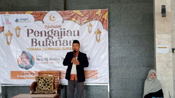 Bersama 130 Jamaah, Pengajian Bulanan LKSA Al Hilal Kembali Dilaksanakan di Masjid Marwah