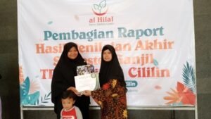 Pembagian Raport Semester Ganjil LKSA Al Hilal Telah Dilaksanakan