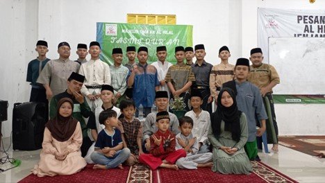 Suasana Tasmi Al-Quran Jamai Calon Wisudawan LKSA Al Hilal Telah Dilaksanakan