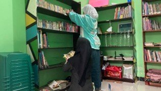 MasyaAllah Tabarakallah! Menjelang Ramadhan Anak-Anak Penghafal Quran LKSA Al Hilal Melaksanakan Bersih-Bersih Pondok Bersama Pembimbingnya