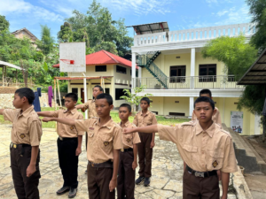 Anak-Anak LKSA Al Hilal Cililin Mengisi Akhir Pekan Dengan Ekstrakurikuler Pramuka