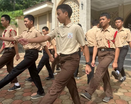 Anak-Anak LKSA Al Hilal Cililin Mengisi Akhir Pekan Dengan Ekstrakurikuler Pramuka