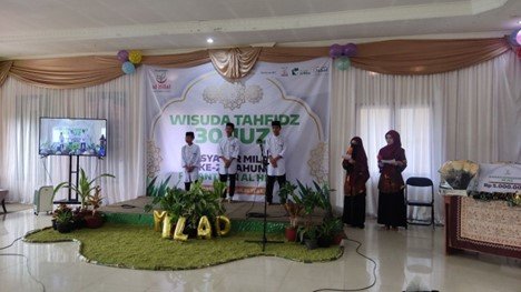 Tasyakur Milad Ke-22 Sekaligus Wisuda Tahfidz 30 Juz Anak Yatim Penghafal Al Quran LKSA Al Hilal Sukses Digelar