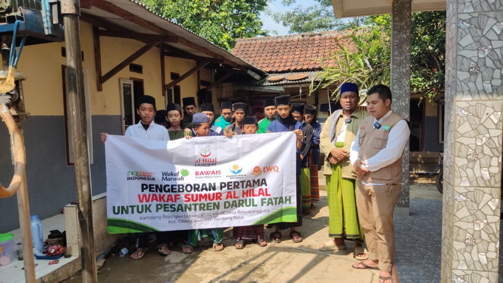 Pengeboran Pertama Sumur Wakaf Al Hilal Ke-20 Telah Dilaksanakan