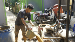 Pengeboran Pertama Sumur Wakaf Al Hilal Ke-20 Telah Dilaksanakan