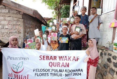 Sebar Wakaf Quran di Wilayah Pelosok Timur Indonesia Telah Dimulai!