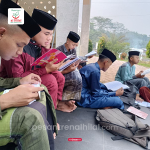 Suasana Belajar Anak-Anak LKSA Al Hilal Cililin dalam Mempersiapkan Ujian Semester Akhir