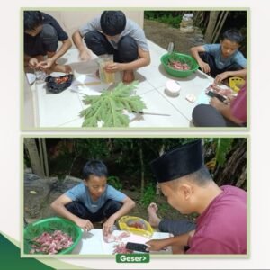 Suasana Hangat Makan Malam Bersama Anak-Anak di LKSA Al Hilal Cililin