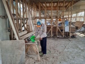 Kerangka Bangunan Masjid LKSA Yatim Penghafal Quran Al Hilal Semakin Nampak!