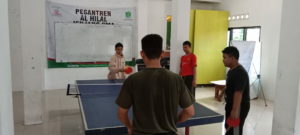 Kegiatan Ekstrakurikuler Tenis Meja Anak-Anak Al Hilal Panyileukan di Akhir Pekan