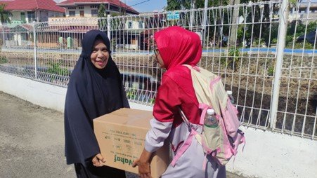 Menutup Perjalanan Sebar Wakaf Quran Tanah Minang, Tim Tiba di Titik Kumpul Kedua di Kota Padang