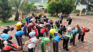 Yuk, Semangat Tubuh Sehat dan Bugar Seperti Anak-Anak LKSA Al Hilal Cililin!