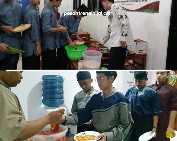 Suasana Buka Puasa Sunnah Kamis Anak-Anak LKSA Al Hilal