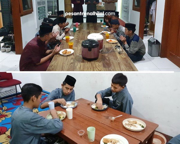 Suasana Buka Puasa Sunnah Kamis Anak-Anak LKSA Al Hilal