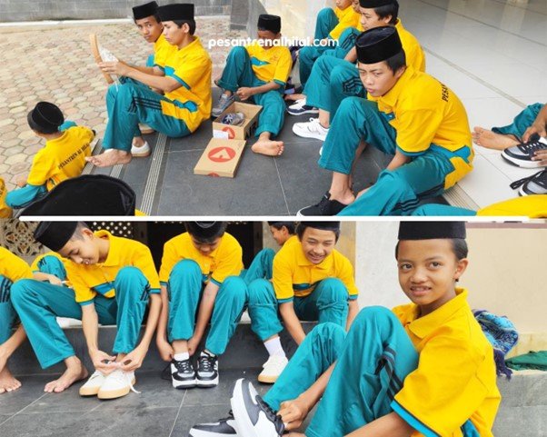 Bahagianya Anak-Anak Al Hilal 1 Cililin Terima Seragam Olahraga dari Teh Ciki dan Kang Rezky Adhitya Bahagianya Anak-Anak Al Hilal 1 Cililin Terima Seragam Olahraga dari Teh Ciki dan Kang Rezky Adhitya