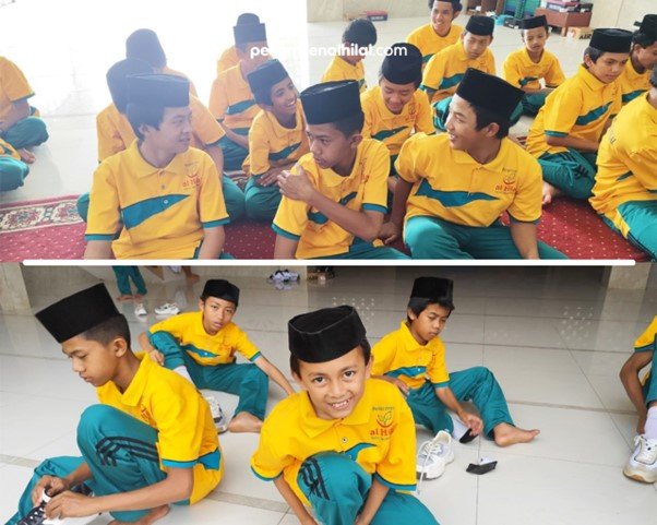 Bahagianya Anak-Anak Al Hilal 1 Cililin Terima Seragam Olahraga dari Teh Ciki dan Kang Rezky Adhitya
