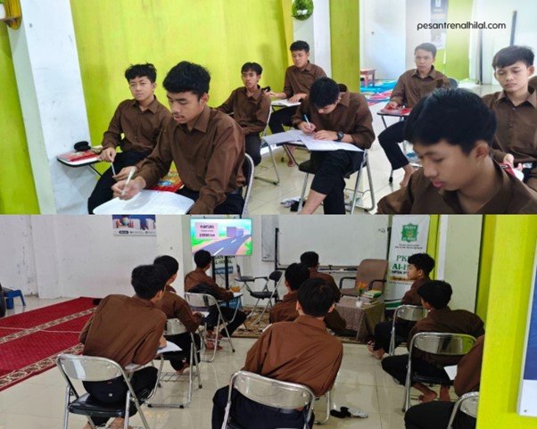 Kegiatan Santri Pesantren Al Hilal 2 Panyileukan dari Pagi Hingga Siang Hari