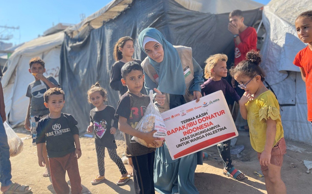 Kolaborasi Bersama MPA Indonesia! LAZISWAF LKSA Al Hilal Berhasil Menyalurkan Bantuan Pangan Untuk 297 Masyarakat Gaza Kolaborasi Bersama MPA Indonesia! LAZISWAF LKSA Al Hilal Berhasil Menyalurkan Bantuan Pangan Untuk 297 Masyarakat Gaza