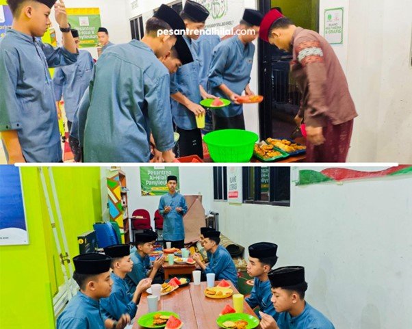 Suasana Buka Puasa Sunnah Kamis Bersama Anak-Anak LKSA Al Hilal Penuh Kebersamaan