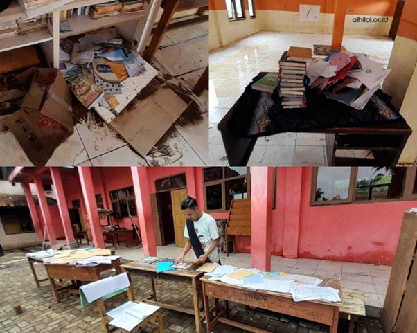 LAZISWAF Al Hilal Salurkan Bantuan Bencana Banjir Bandang untuk Ponpes Al Jihad Gunung Halu LAZISWAF Al Hilal Salurkan Bantuan Bencana Banjir Bandang untuk Ponpes Al Jihad Gunung Halu