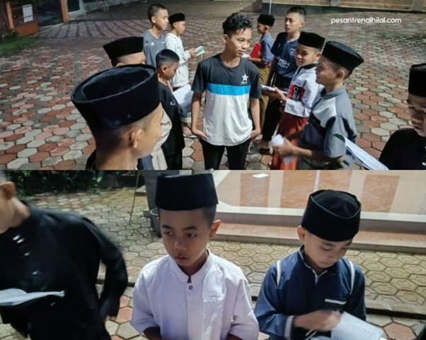 Suasana Muhadatsah Bahasa Arab Anak-Anak LKSA Al Hilal 1 Cililin