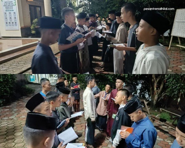 Suasana Muhadatsah Bahasa Arab Anak-Anak LKSA Al Hilal 1 Cililin
