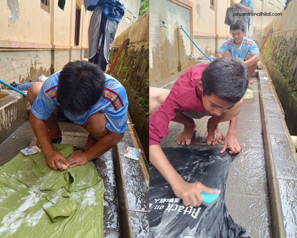 Sabtu Produktif Ala Santri Pesantren Al Hilal 1 Cililin