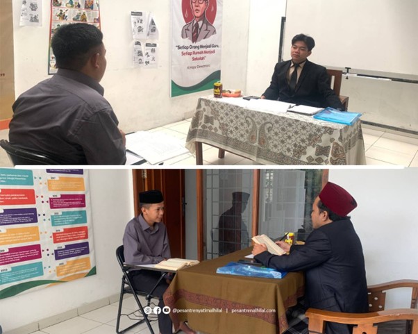 Suasana Ujian Lisan dan Ujian Tertulis Hari Pertama Anak-Anak LKSA Al Hilal Suasana Ujian Lisan dan Ujian Tertulis Hari Pertama Anak-Anak LKSA Al Hilal