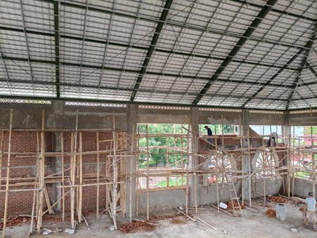 Kabar Terbaru Pembangunan Masjid LKSA Yatim dan Penghafal Quran Al Hilal